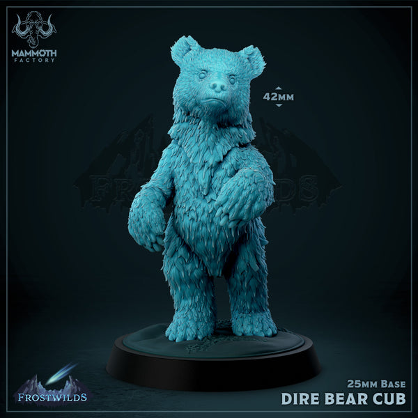 Dire Bear Cub (Standing) - Only-Games