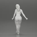 lowrider chola girl is leaning against the car mini shirt - Only-Games