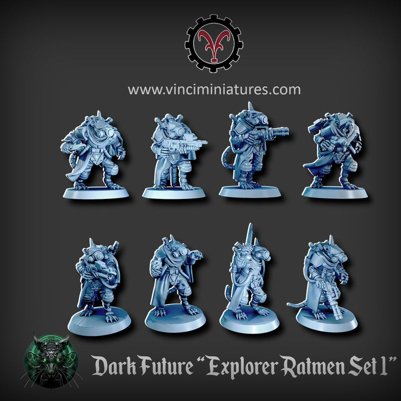 DARK FUTURE EXPLORER RATMEN SET 1 - Only-Games