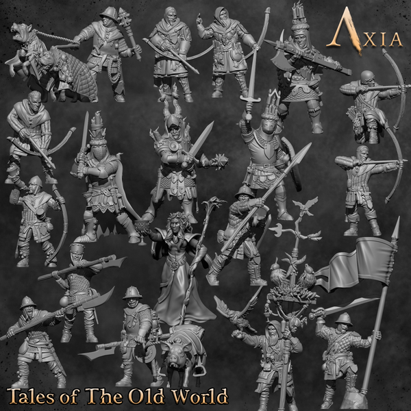 Exiled Knights warband - NAB001 - Axia Citizens of the Old World