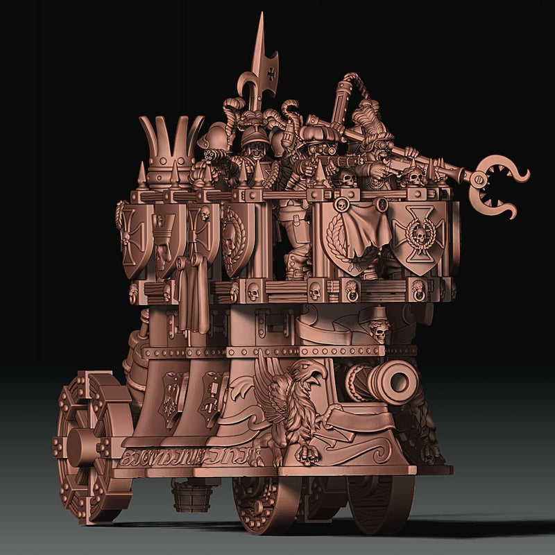 Empire Steam Tank - Von Zeppel - Conversion Kit - 28/32mm - Only-Games