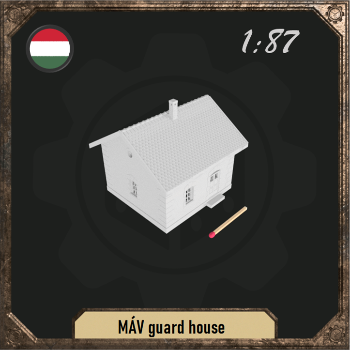 1/87 MÁV guard house