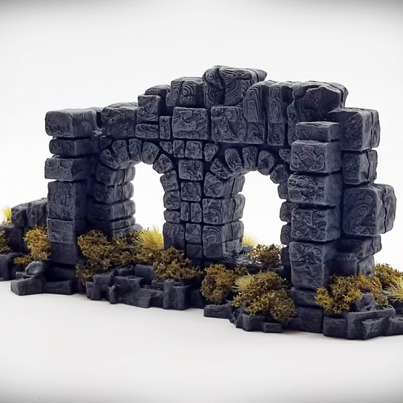 Double Arch Window: Ancient Ruins Terrain Set - Only-Games