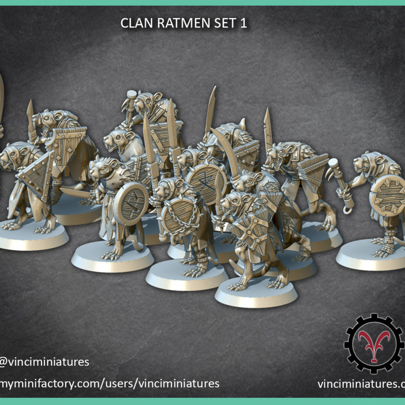 CLAN RATMEN SET 1 - Only-Games