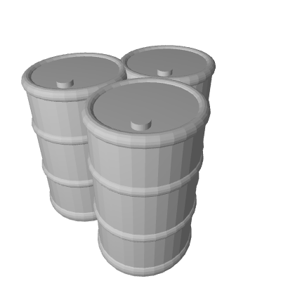 3D Printed Oil Drums (x10) - Only-Games