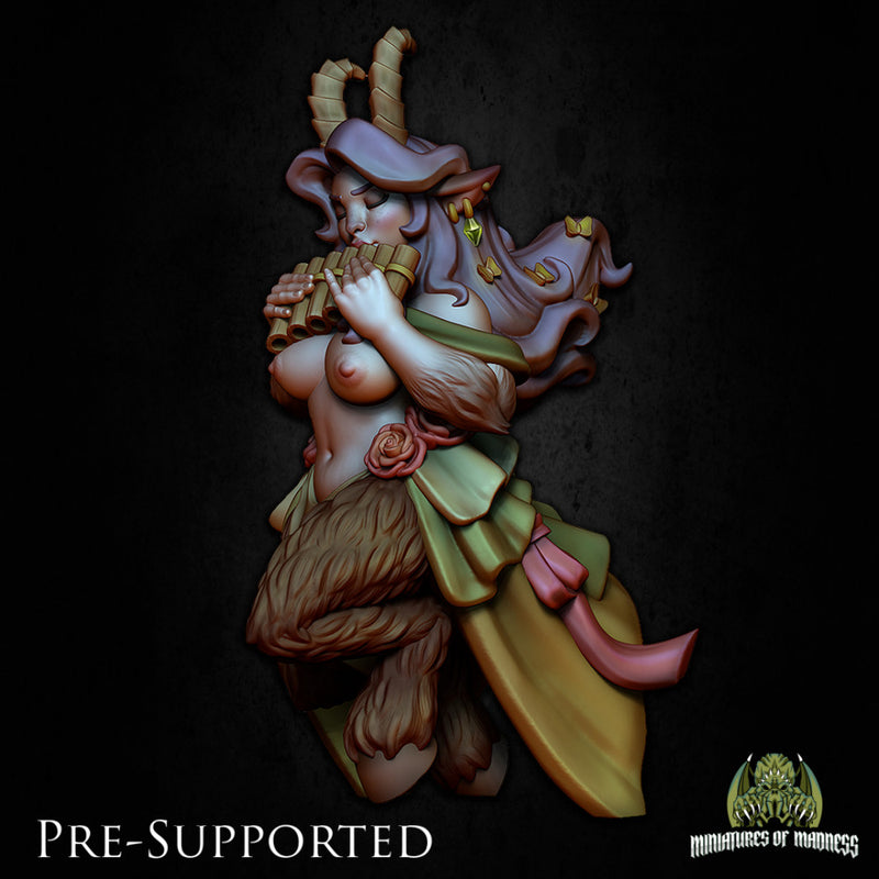 [NSFW] Cybel The Satyr [PRE-SUPPORTED] 32mm Female Druid Bard - Only-Games