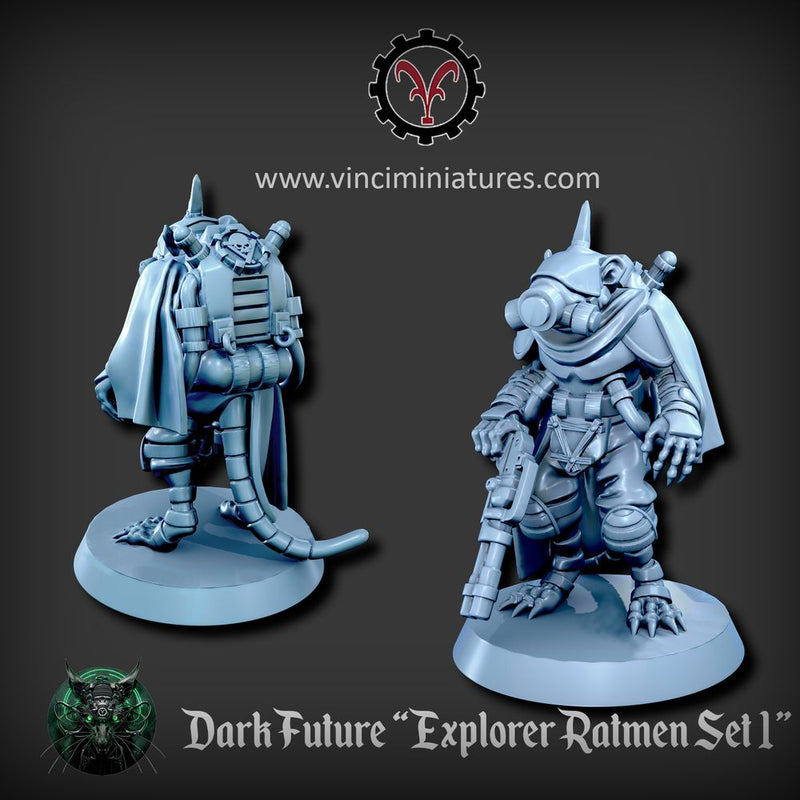 DARK FUTURE EXPLORER RATMEN SET 1 - Only-Games