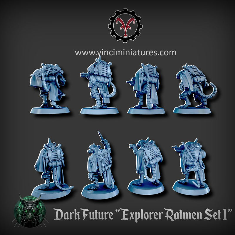 DARK FUTURE EXPLORER RATMEN SET 1 - Only-Games