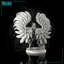 (0053) Male featherfolk birdman bard with guitar or liute - Only-Games