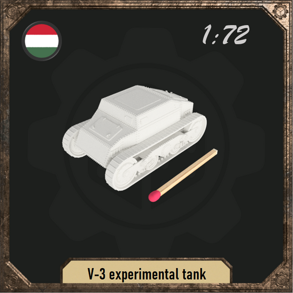 1/72 V-3 experimental tank