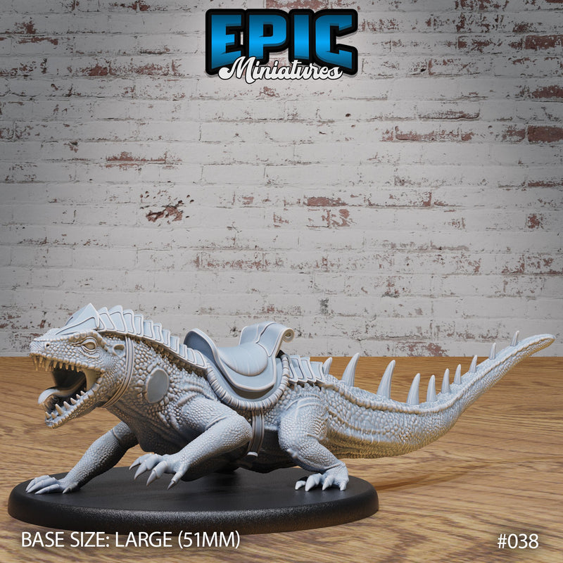 Giant Reptile Mount Attacking - Only-Games
