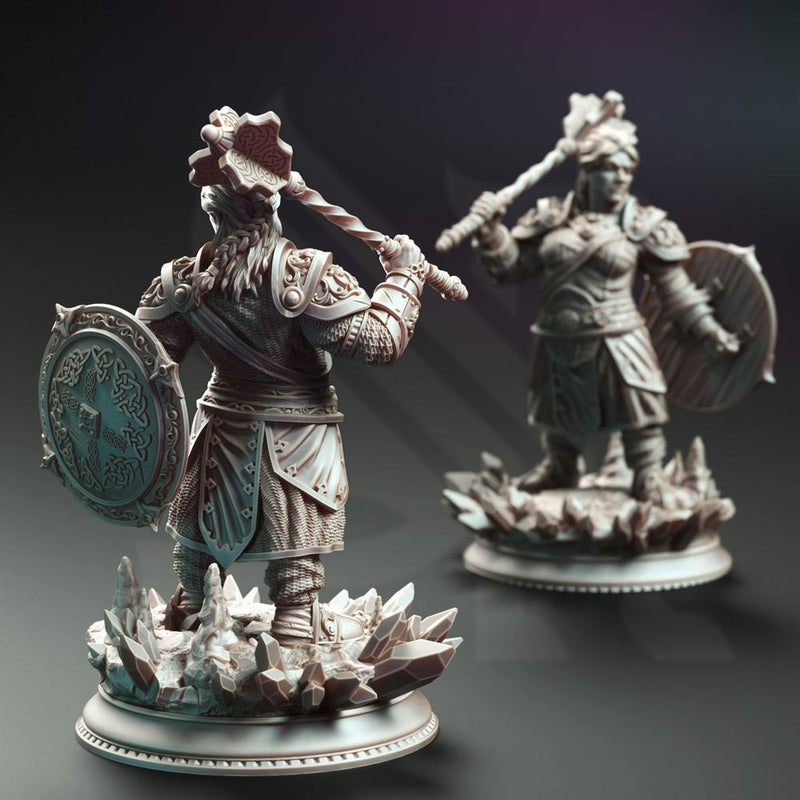 Dwarf War Cleric - Kilda Swordreign - Only-Games