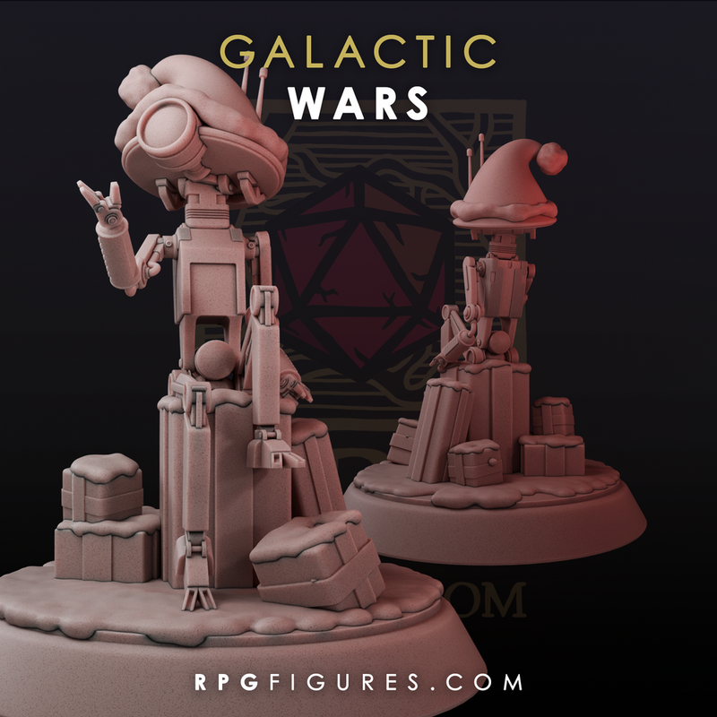 Galactic Wars | Christmas Pit Droid