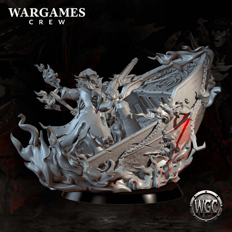 Burning Wraith-Barge - Only-Games