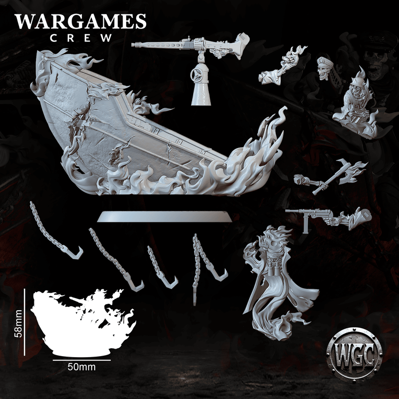 Burning Wraith-Barge - Only-Games
