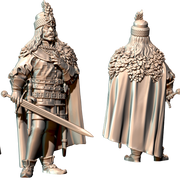 "Vlad Tepes on foot" - 28mm - Only-Games