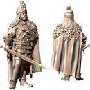"Vlad Tepes on foot" - 34mm - Only-Games