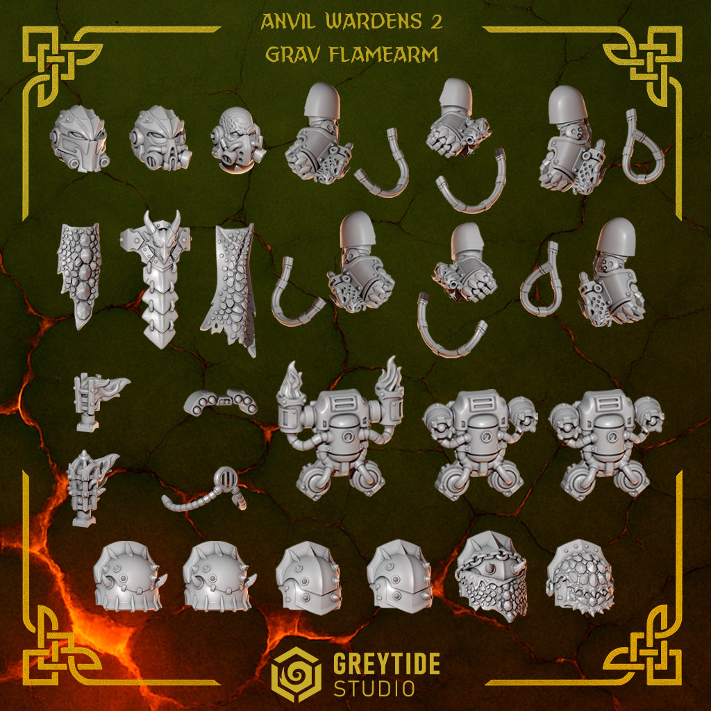 Grav Flamerarm AW2 - Greytide Studio - Miniatures by Only-Games.co