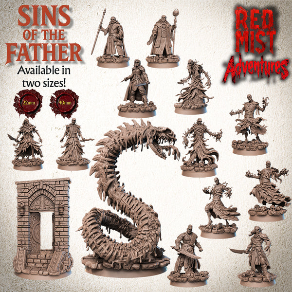 Red Mist Adventures - Sins of the Father - Miniatures Pack