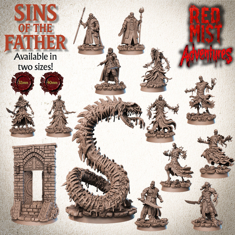 Red Mist Adventures - Sins of the Father - Miniatures Pack