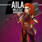 Aila - Wild Elf Barbarian - Only-Games