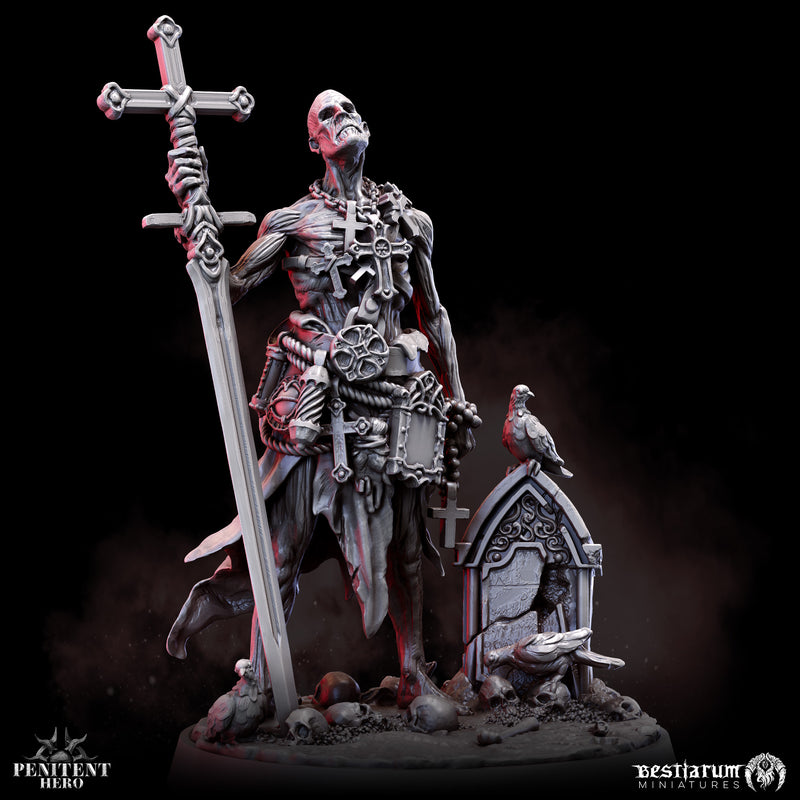 Grimdark Hero Pack | Bestiarum | Wargaming DnD Miniatures - Only-Games