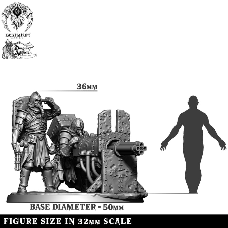 Dieselpunk Squadron | Bestiarum | Wargaming DnD Miniatures