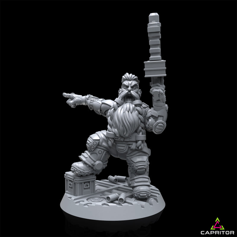 Space Dwarf 3-Man Squad - Only-Games