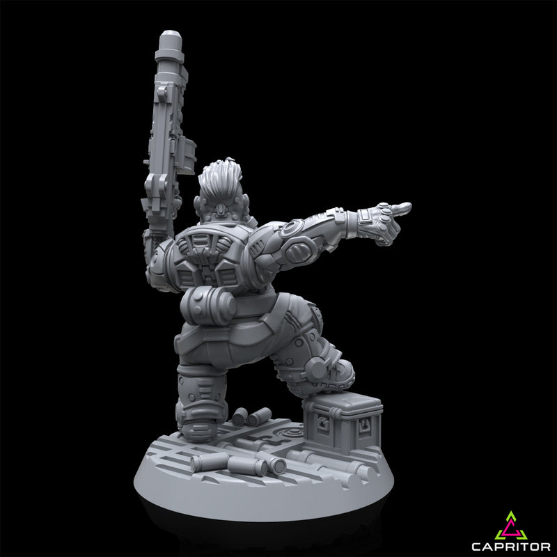Space Dwarf 3-Man Squad - Only-Games