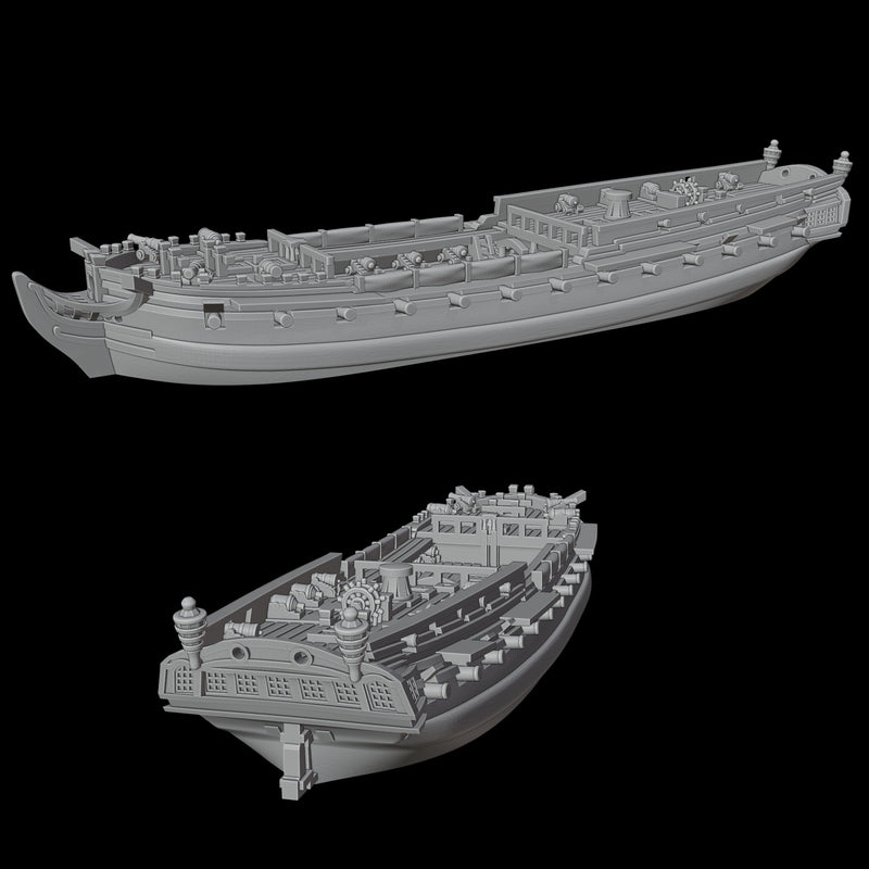 GB Amazon-class 5th rate (32 guns), 1773-1830, AOA-GB-50 - Only-Games