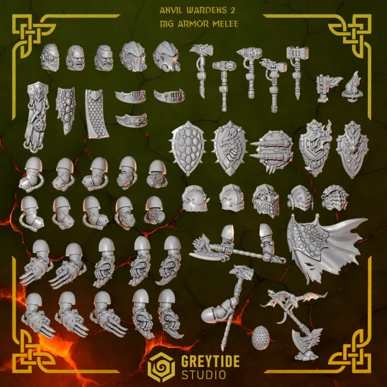 Big Armor Melee AW2 - Greytide Studio - Miniatures by Only-Games.co