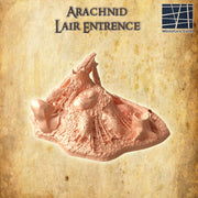 Arachnid Lair Entrance - Miniatureland Terrain Wargaming D&D DnD - Only-Games