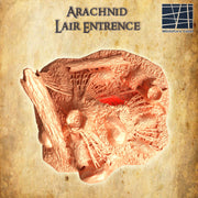 Arachnid Lair Entrance - Miniatureland Terrain Wargaming D&D DnD - Only-Games