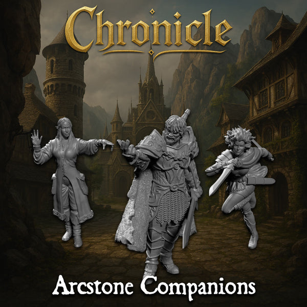 Arcstone Companions - Adventurer Trio