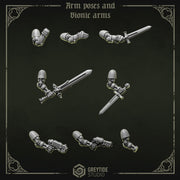 Arm poses and bionic arms Right hands EP - Only-Games