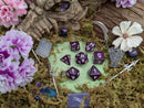 Plum Purple Shimmer Dice