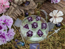 Plum Purple Shimmer Dice