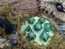 Liquid Core Green Snake Eye Dice
