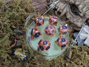 Thorns of the Blue Rose | Metal Caltrop Dice Set