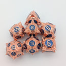 Thorns of the Blue Rose | Metal Caltrop Dice Set