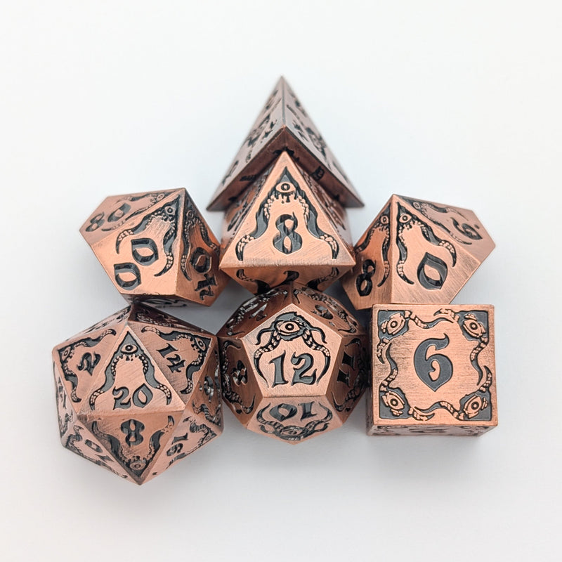 Relics of The Deep | Metal Eldritch dice set - Only-Games