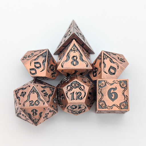 Relics of The Deep | Metal Eldritch dice set - Only-Games
