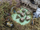 The Abyssal Sovereign | Eldritch Gold Metal Dice Set