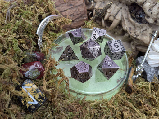 Forsaken Pact | Metal Eldritch Dice Set - Only-Games