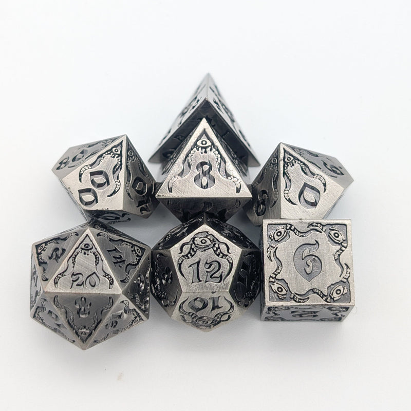 Forsaken Pact | Metal Eldritch Dice Set - Only-Games