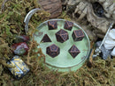 Full Bronze Metal Dice Set