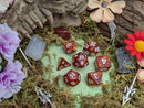 Brown Pearl Dice Set
