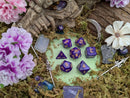 Purple Pearl Dice Set