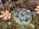 Silver Pearl Dice Set