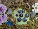 Blue Navy Shimmer Dice